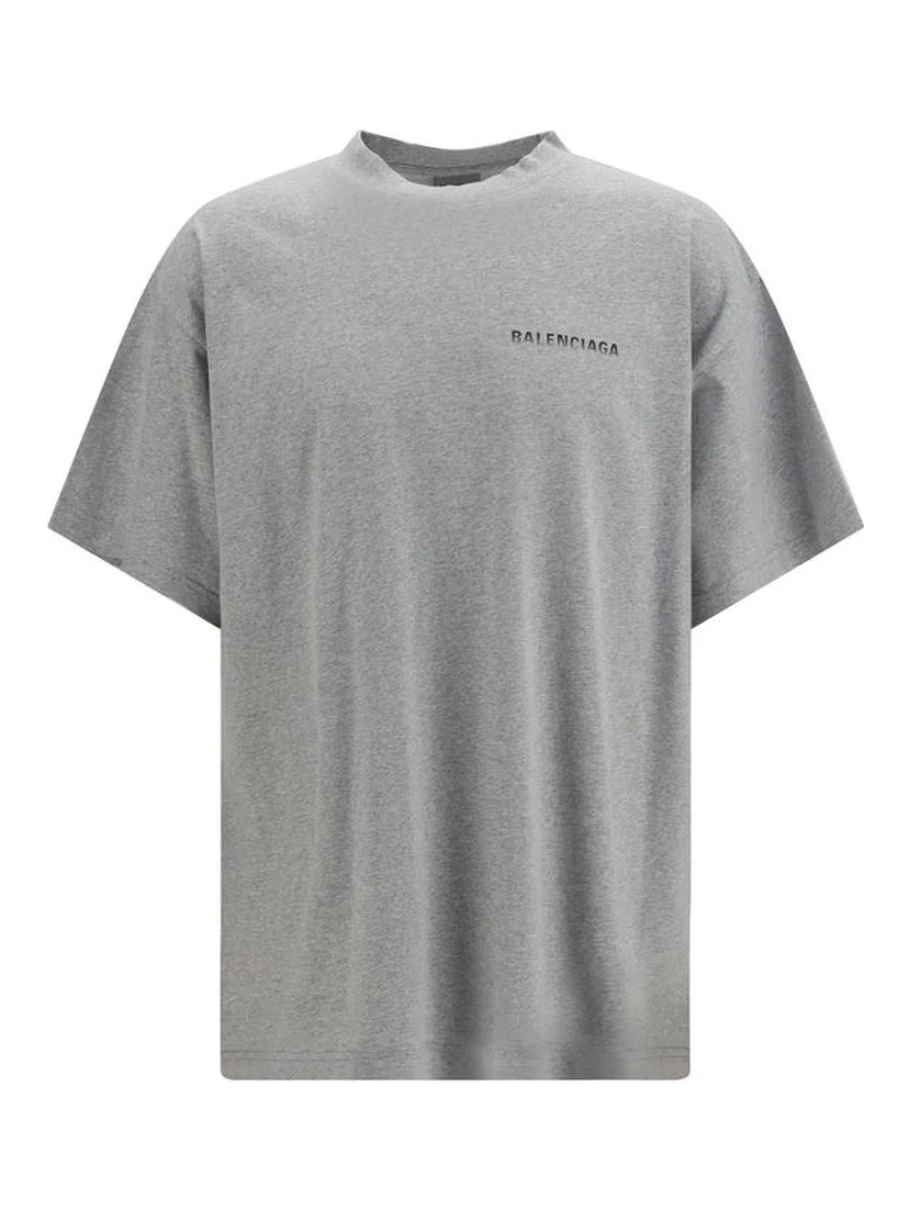 Gray Cotton T-Shirt