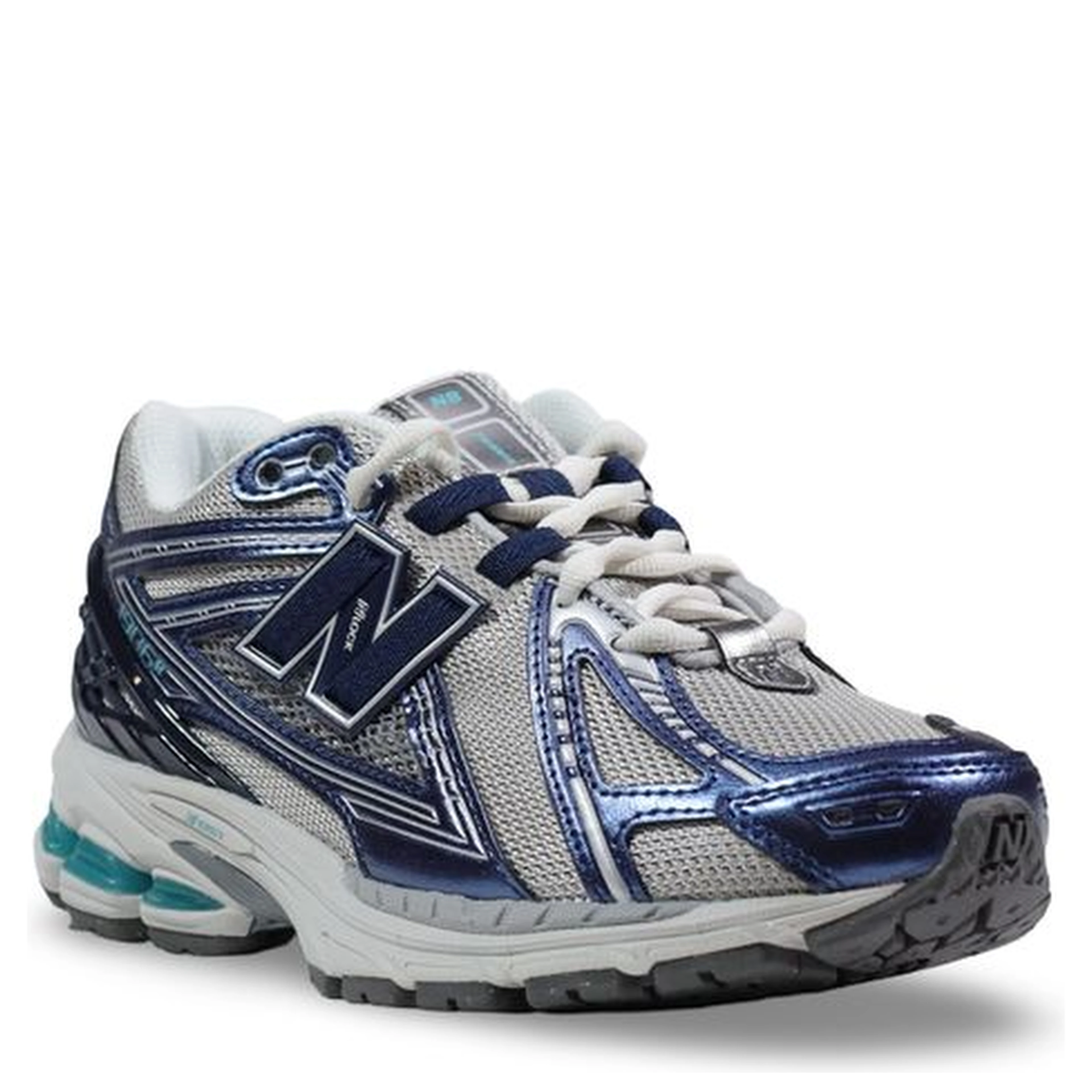 Bicolor Synthetic Athletic Sneakers