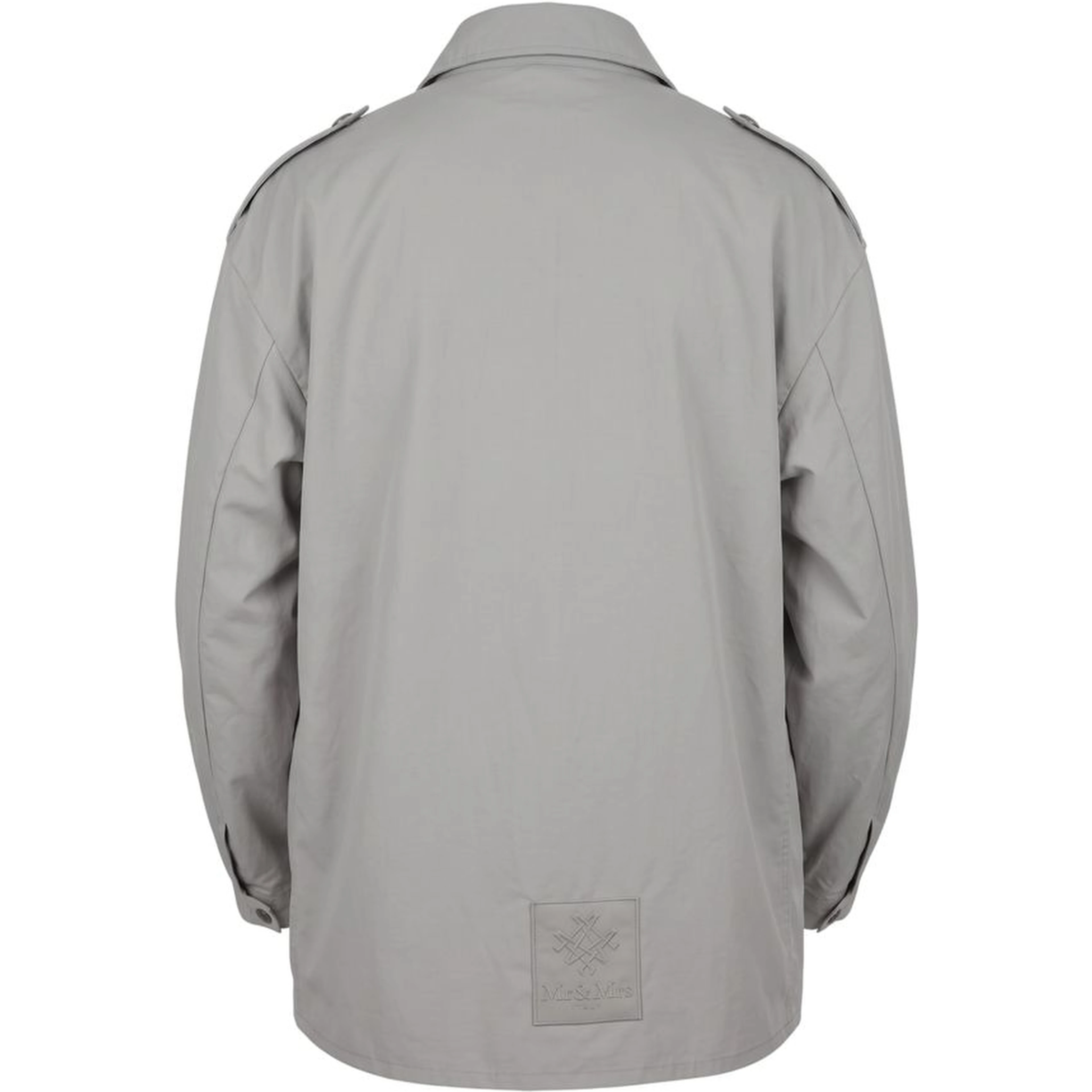 Green Polyurethane Men Jacket