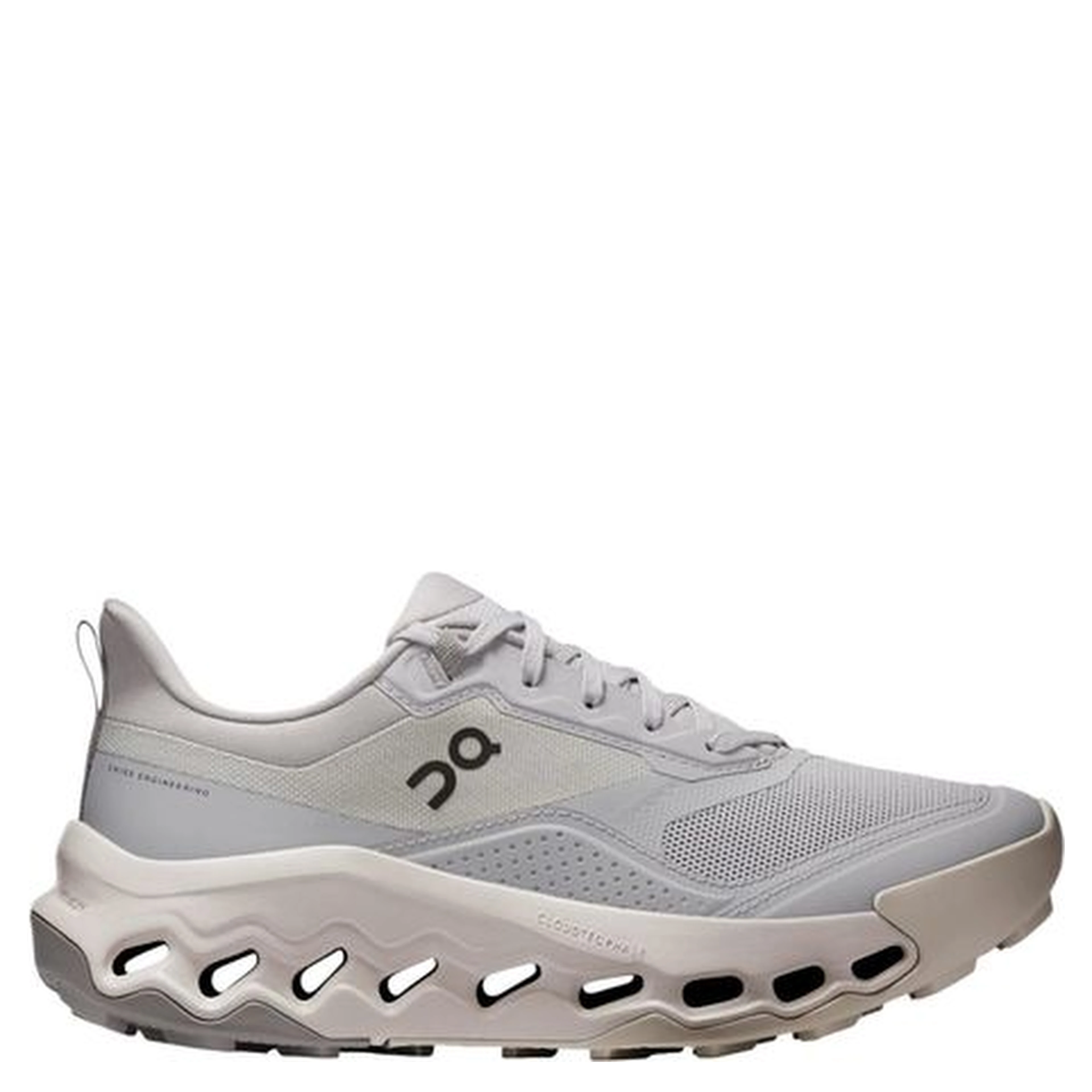 Gray Synthetic Athletic Sneakers