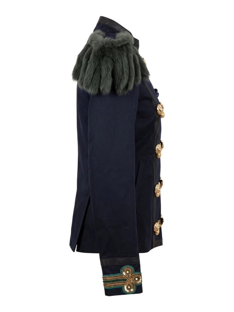 Blue Cotton Women's Jacket alternative