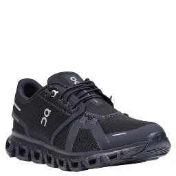 Black Synthetic Athletic Sneakers