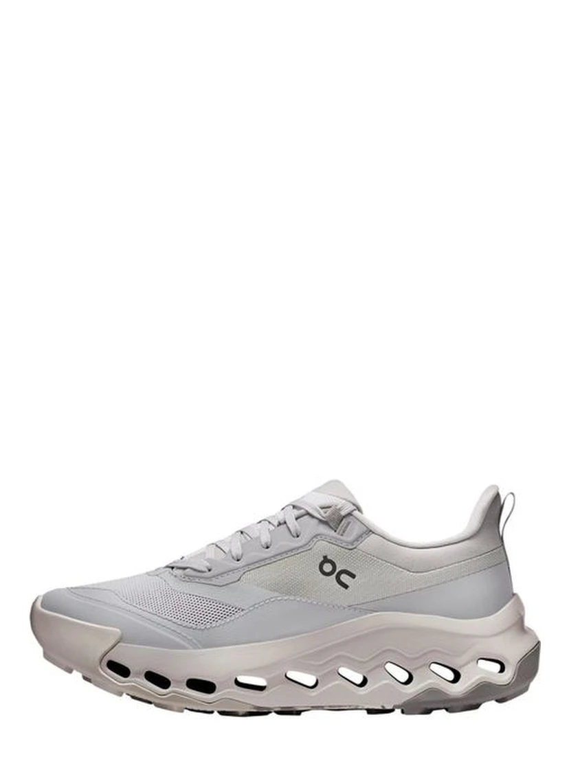 Gray Synthetic Athletic Sneakers