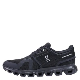 Black Synthetic Athletic Sneakers