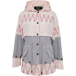 Pink Cotton Women Jacket