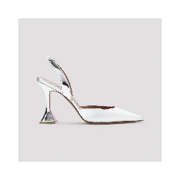 Amina Muaddi Holli Mirror 95 Slingback