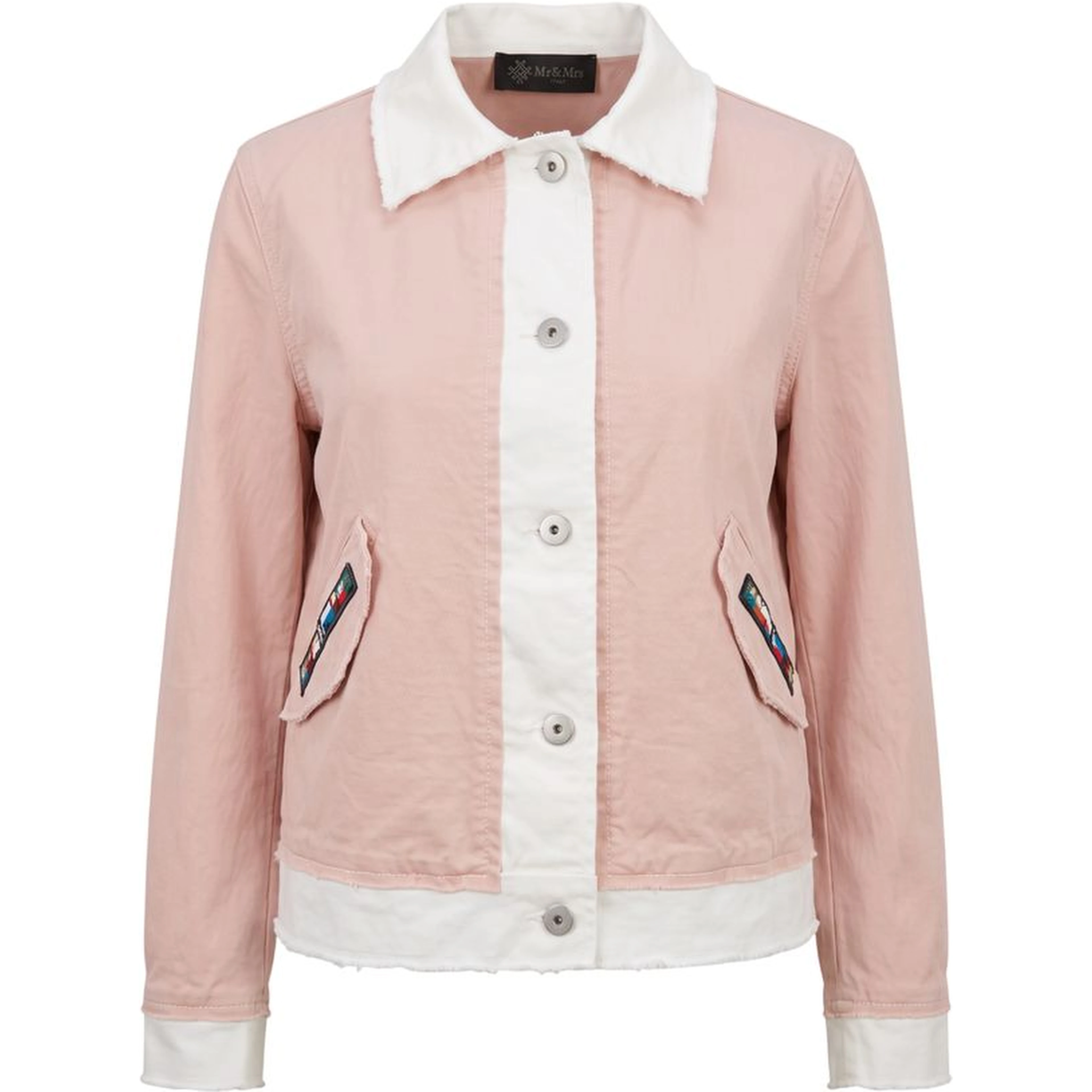 Pink Cotton Women's Jacket