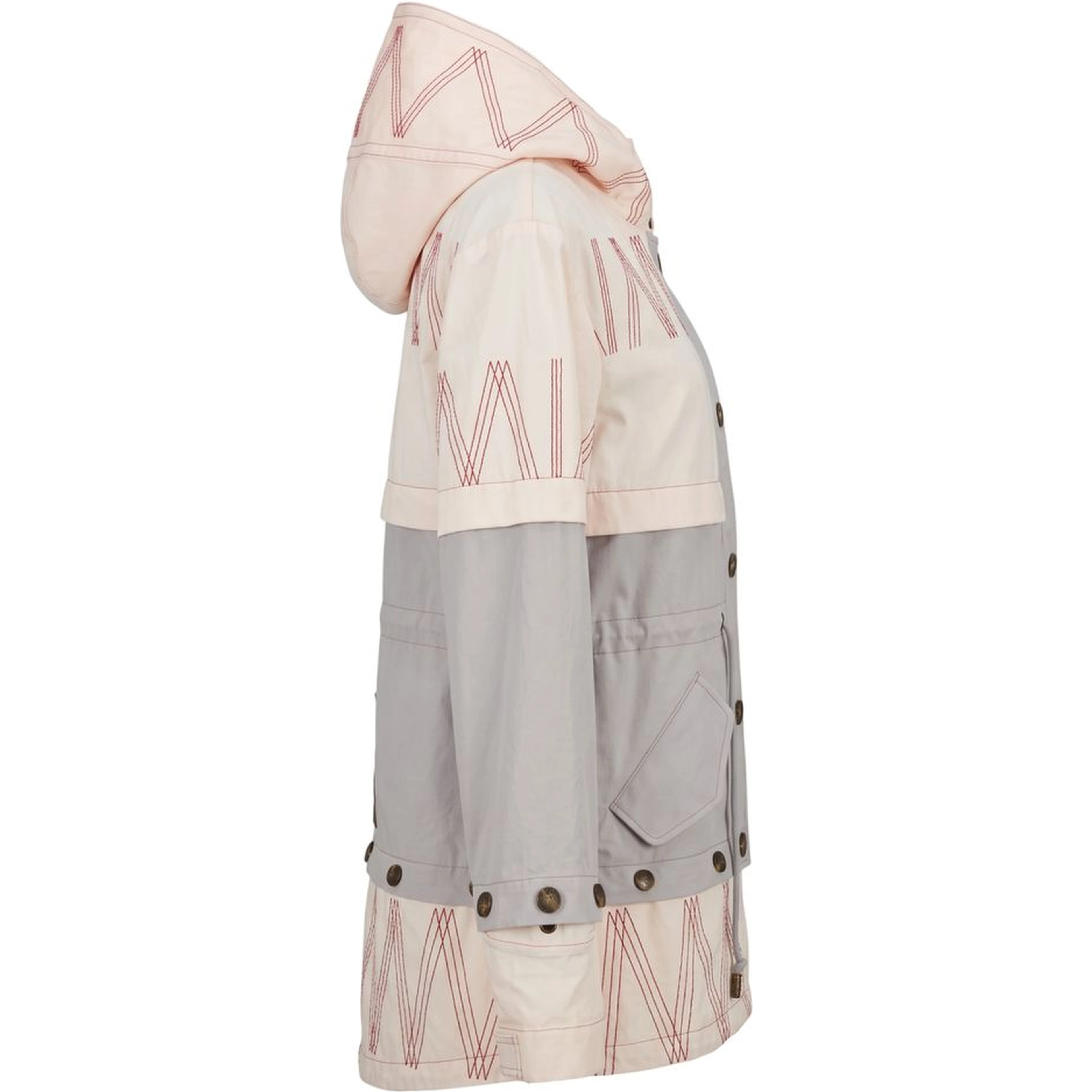 Pink Cotton Women Jacket