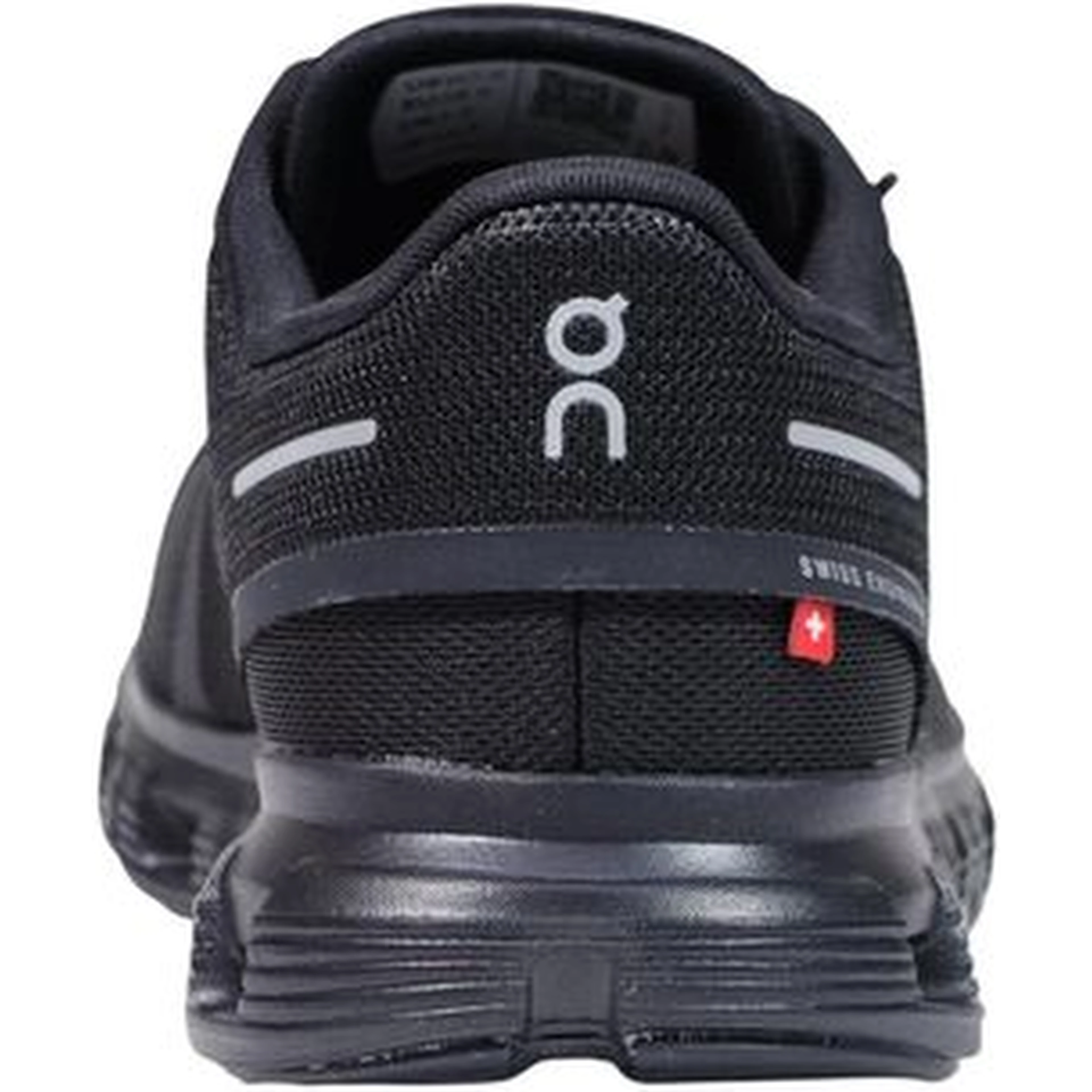 Black Synthetic Athletic Sneakers