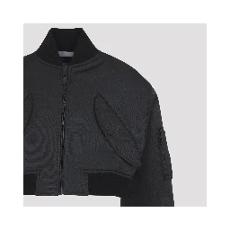 Balenciaga Cropped Bomber