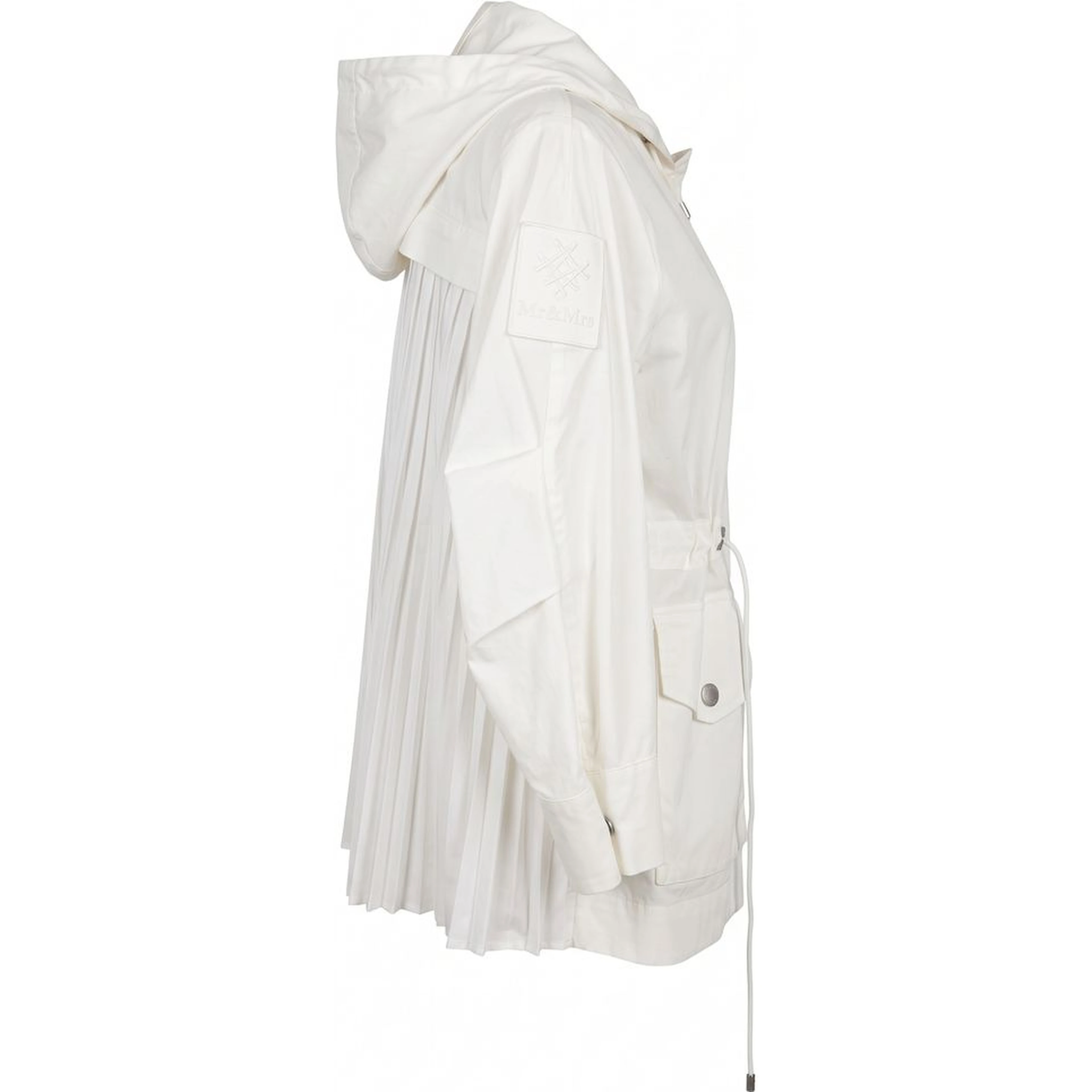 White Cotton Women Jacket