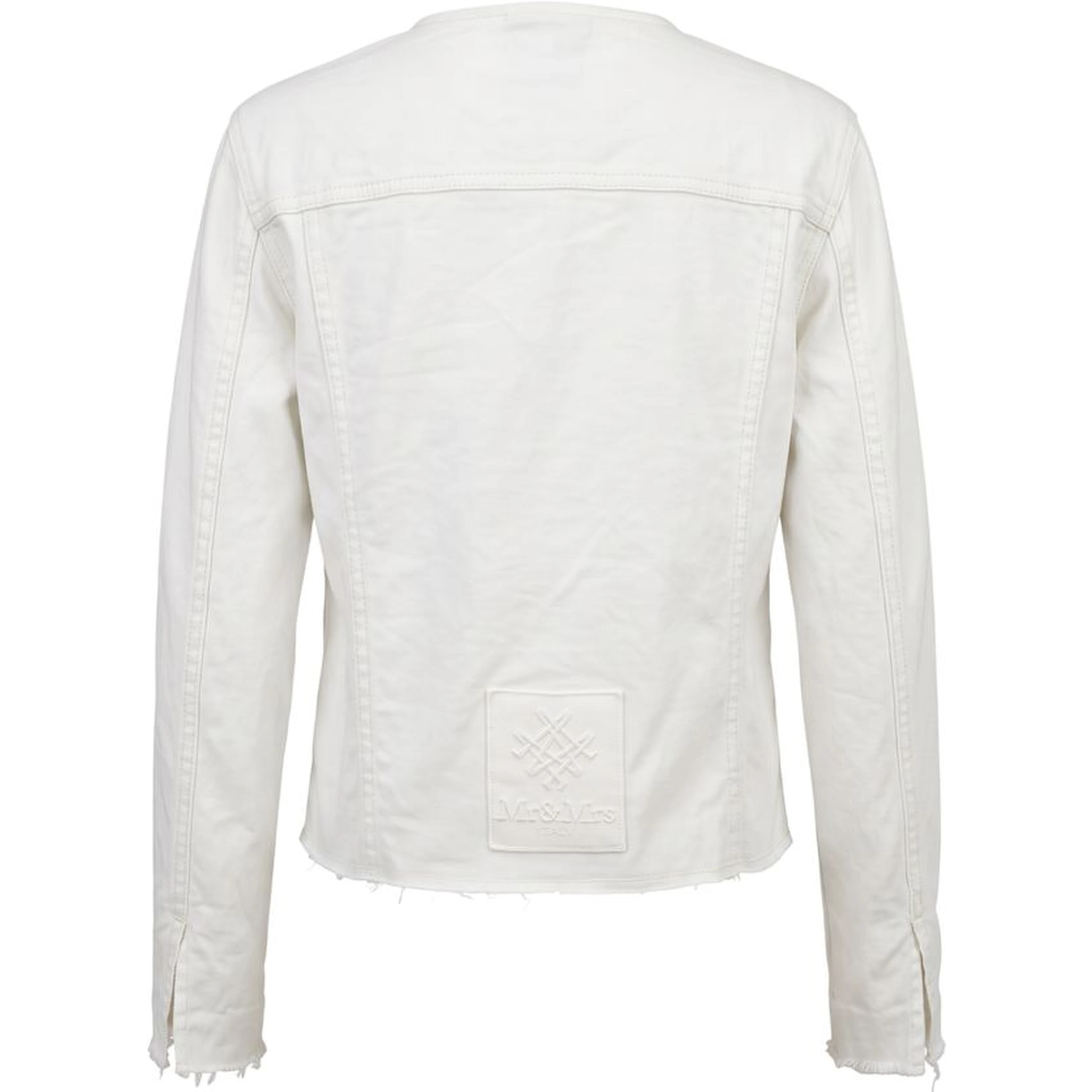 White Cotton Women Jacket