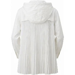 White Cotton Women Jacket