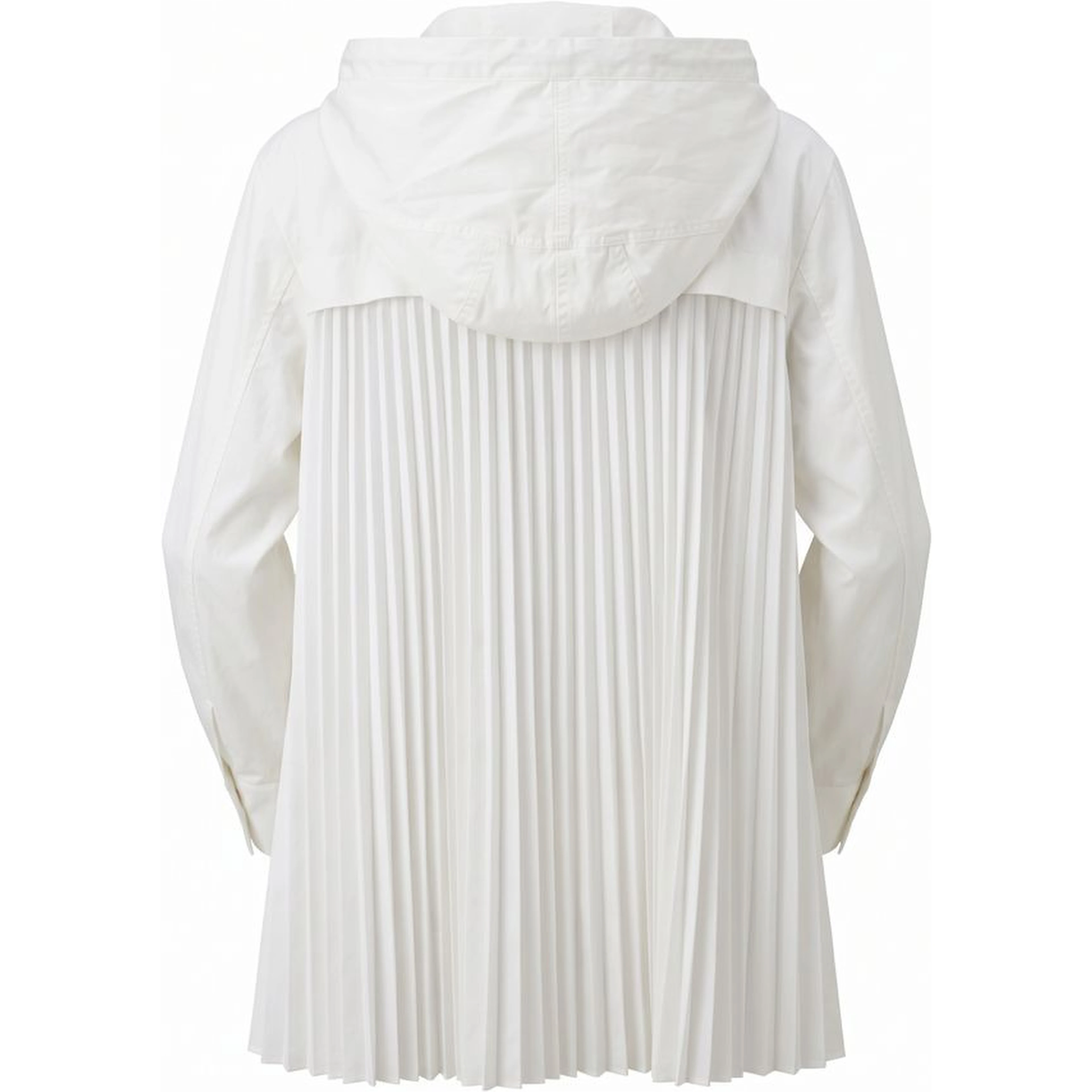 White Cotton Women Jacket