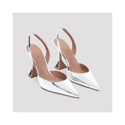 Amina Muaddi Holli Mirror 95 Slingback