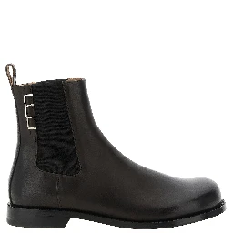 Brown Calfskin Chelsea Boots