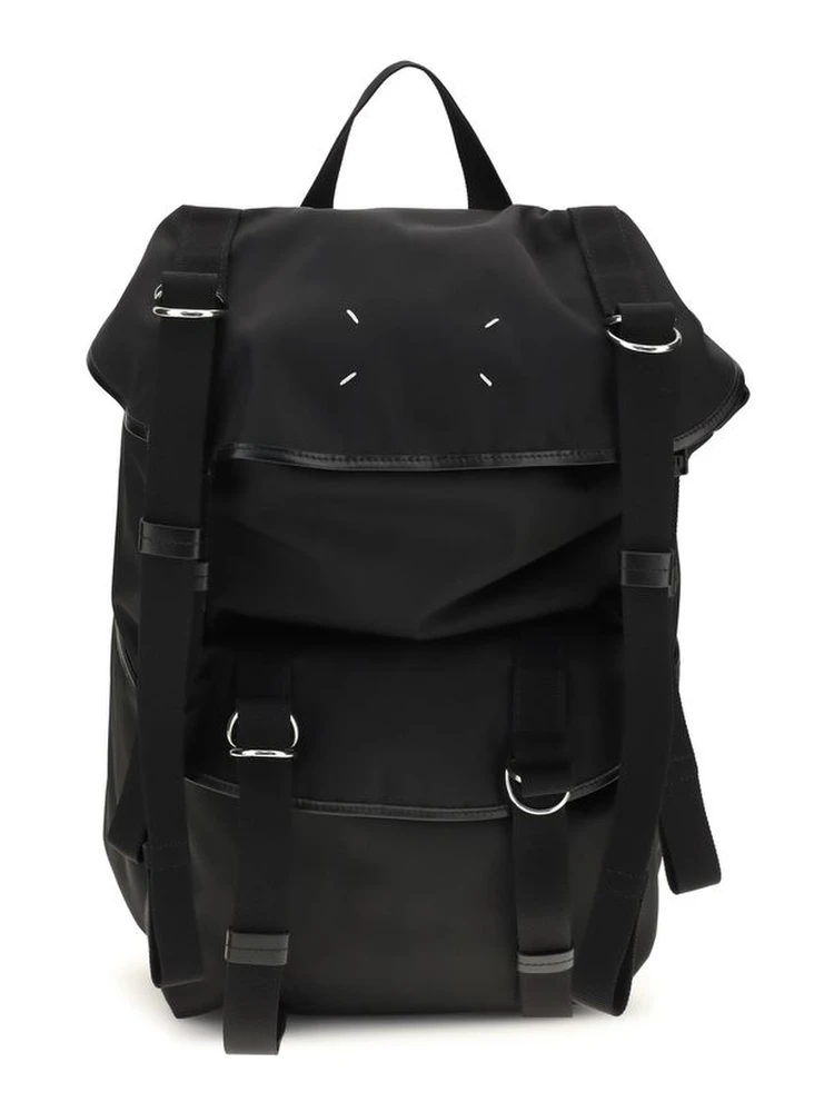 Black Nylon Backpack