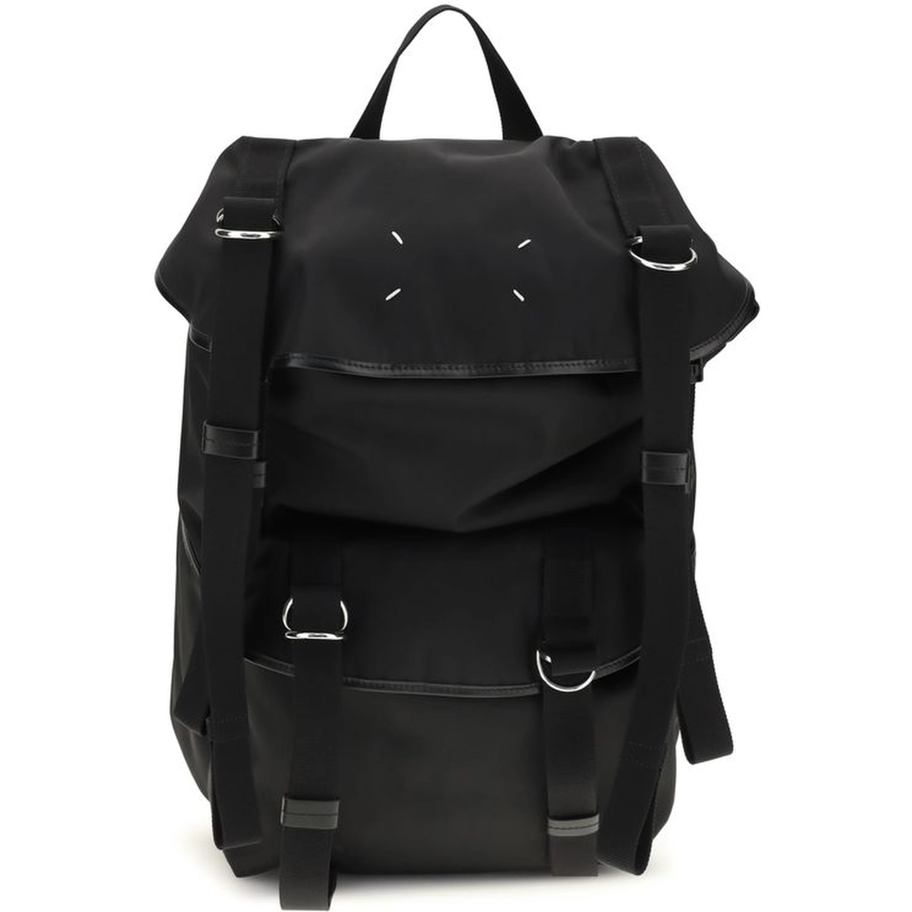 Black Nylon Backpack
