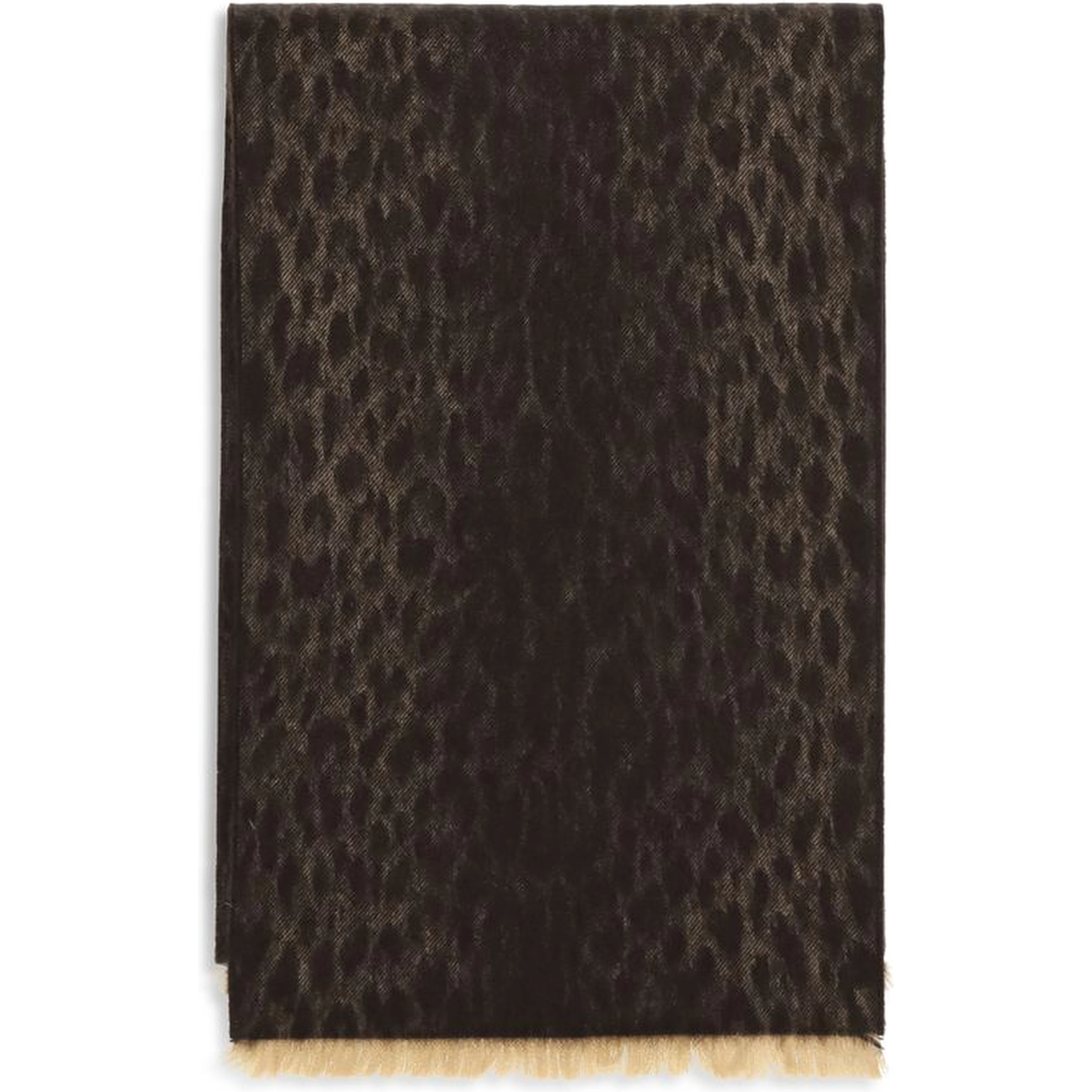 Brown Wool Oves Aries Scarf