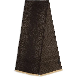 Brown Wool Oves Aries Scarf