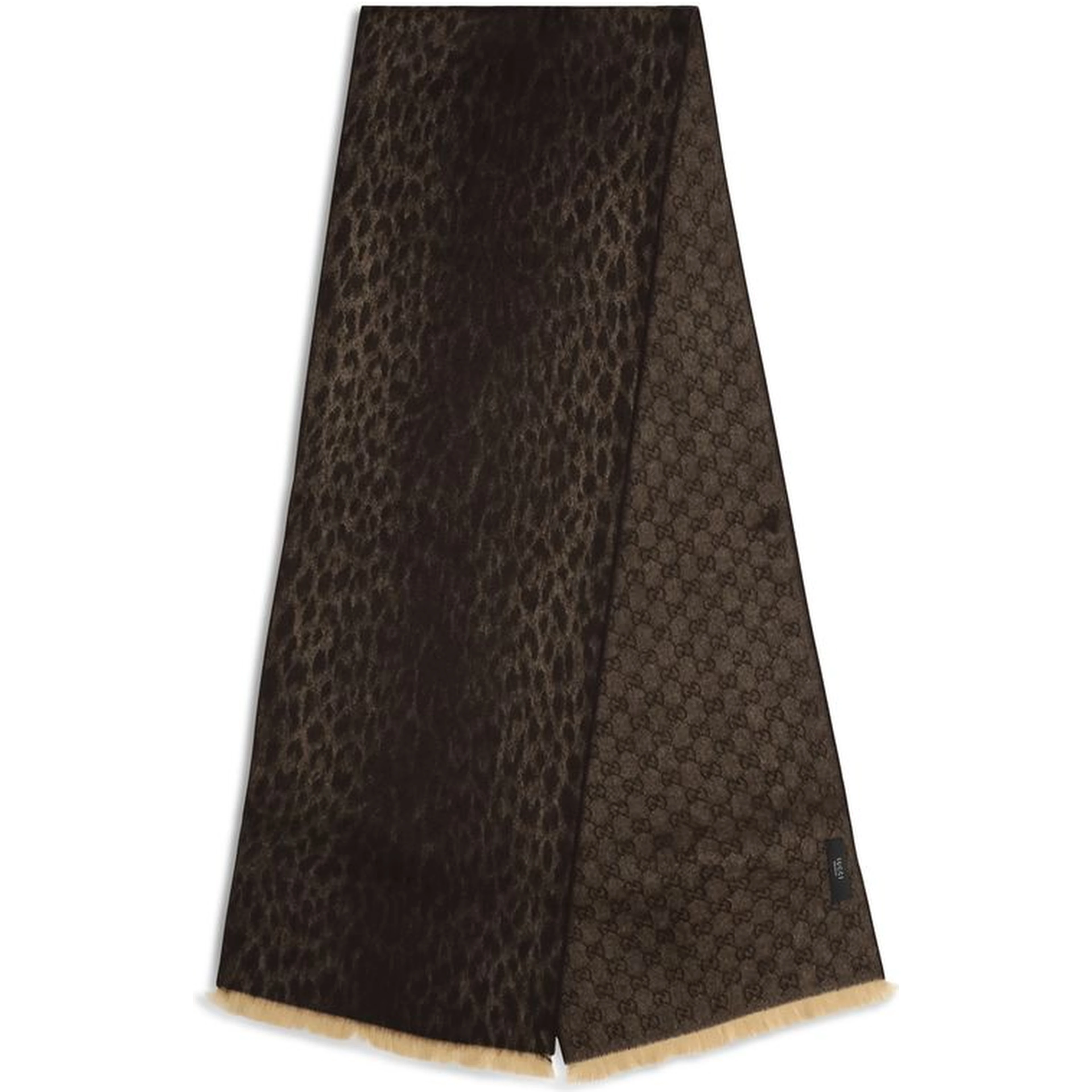 Brown Wool Oves Aries Scarf