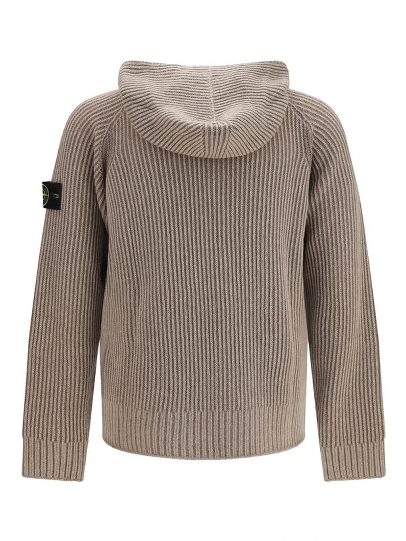 Beige Cashmere Sweatshirt