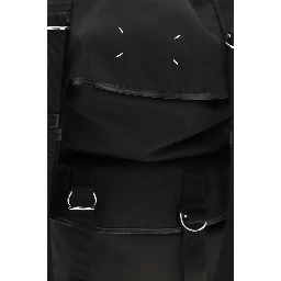 Black Nylon Backpack