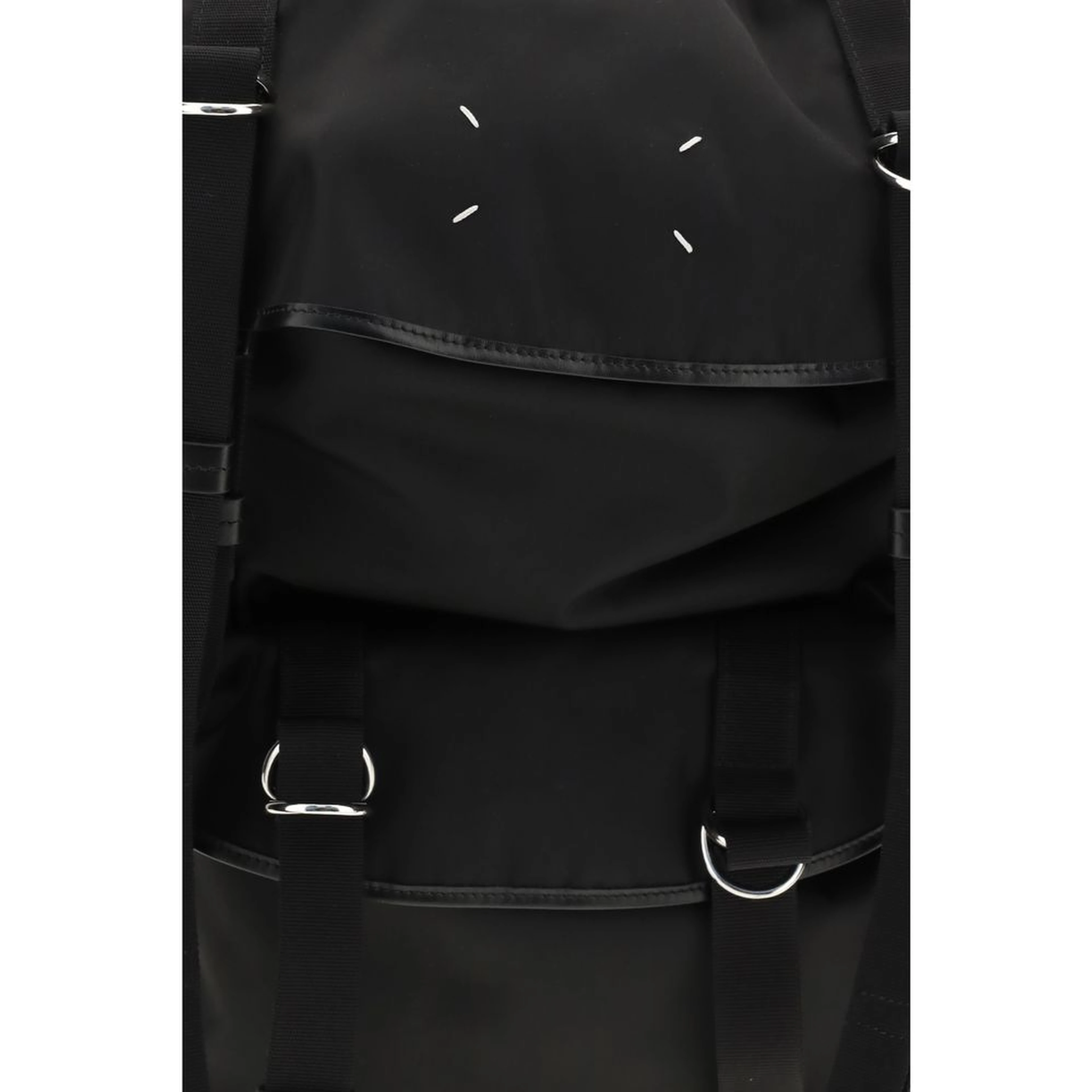 Black Nylon Backpack