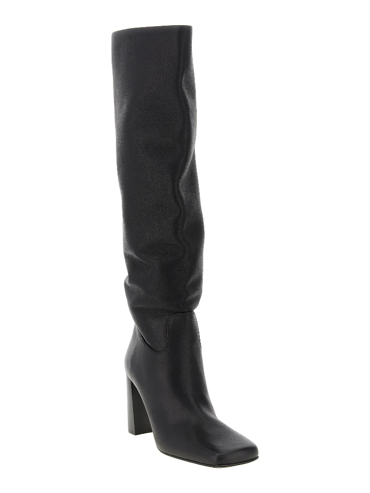 Black Calfskin Over The Knee alternative