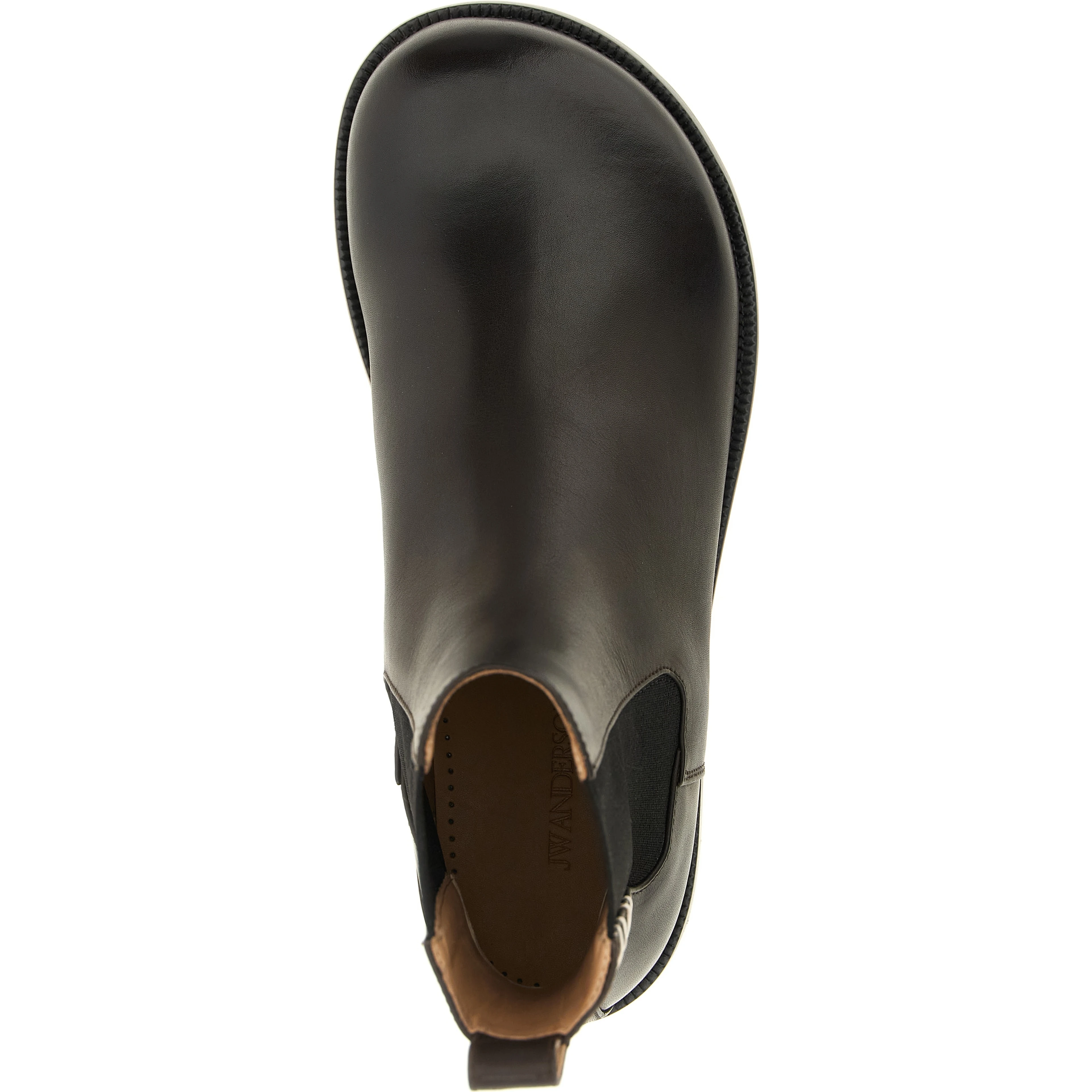 Brown Calfskin Chelsea Boots