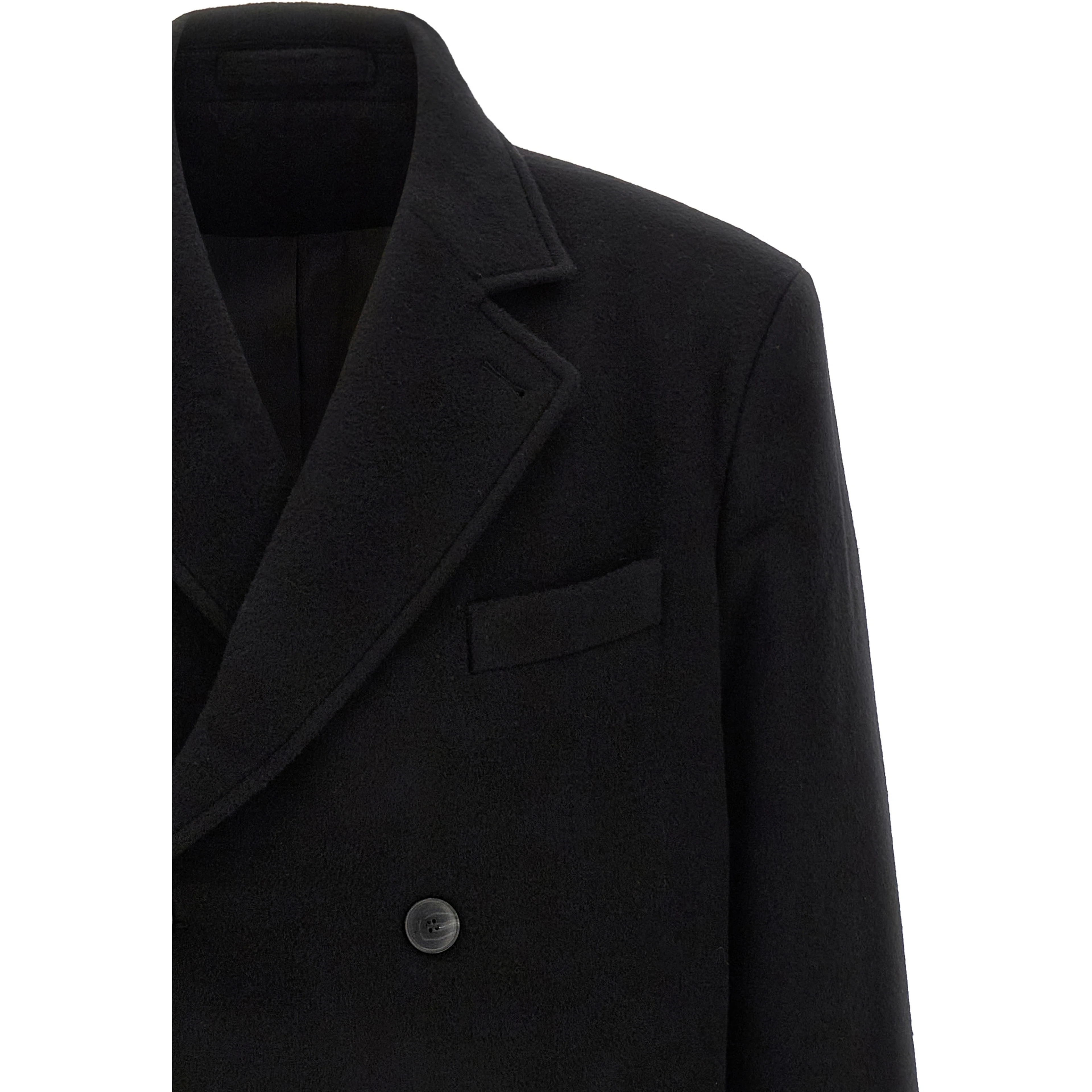 Black Wool Coat