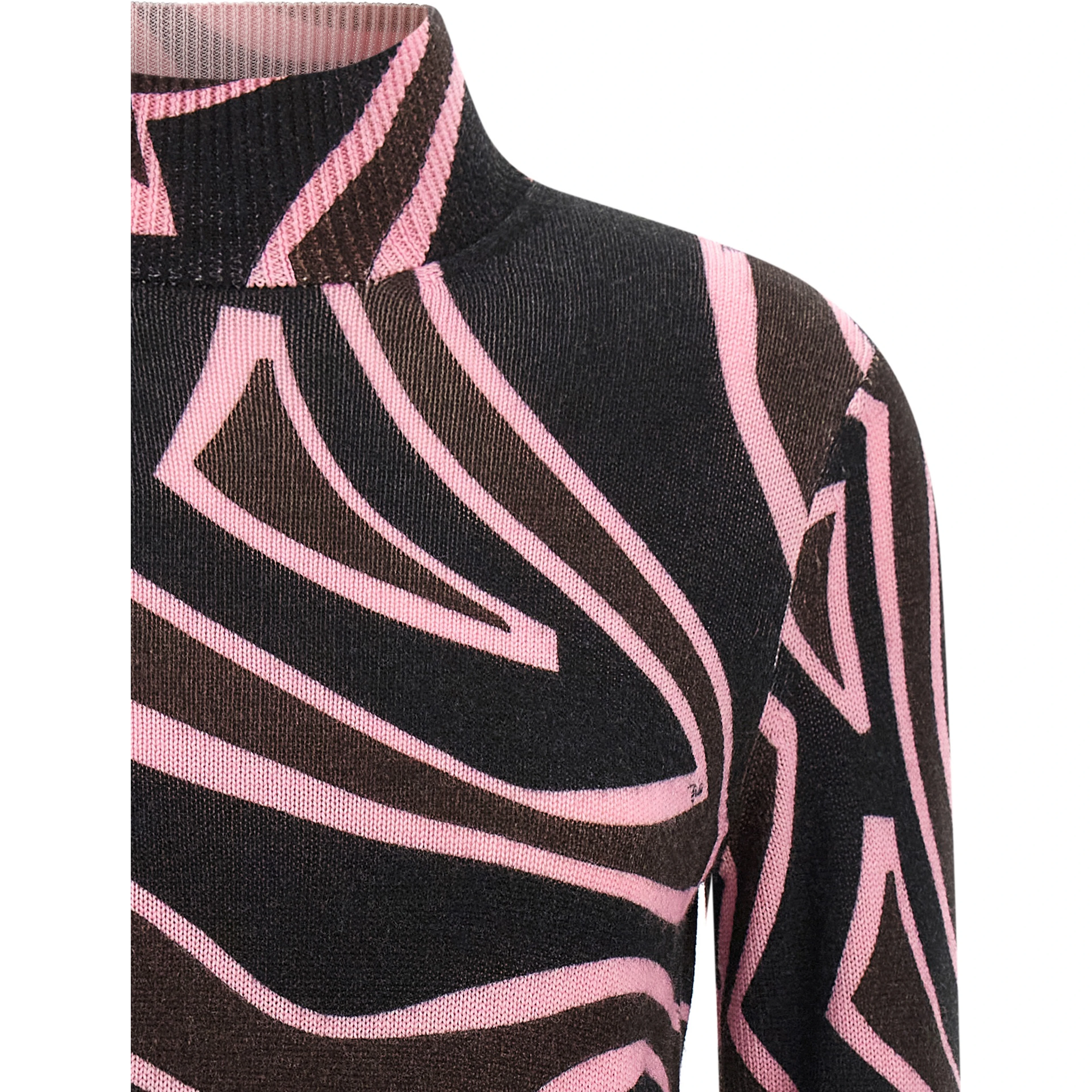 Multicolor Wool Cardigan