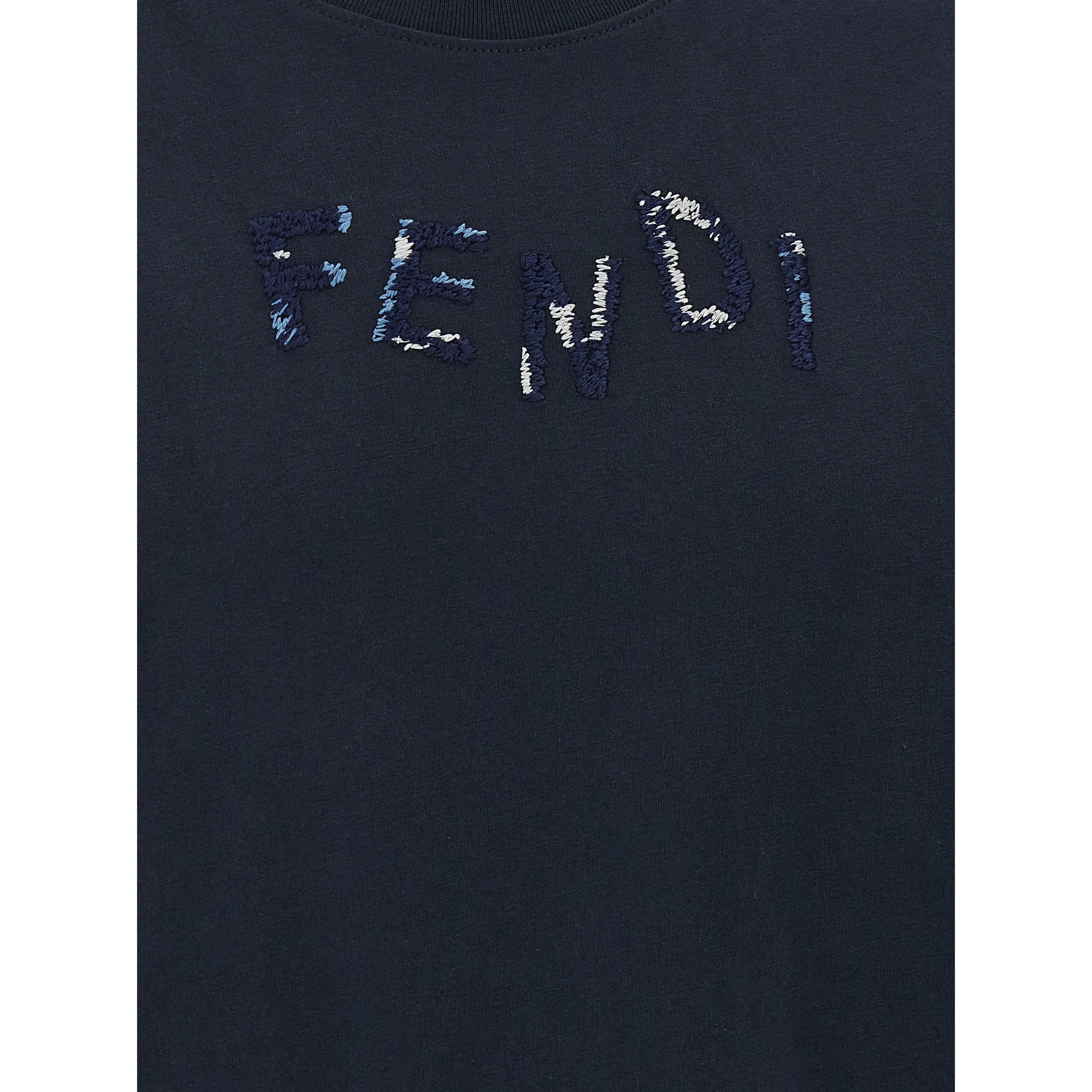 Blue Cotton T-Shirt