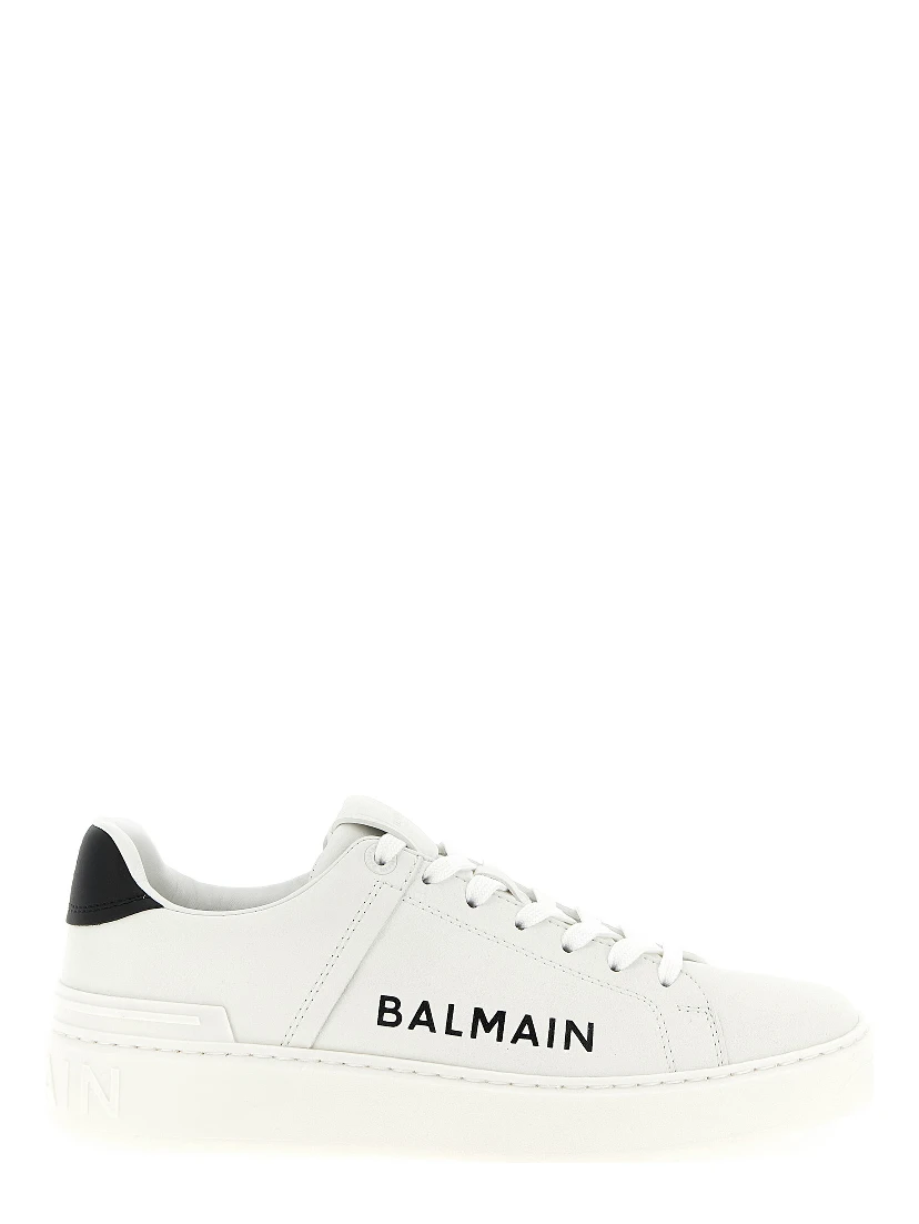 Bicolor Calfskin Low Top Sneakers