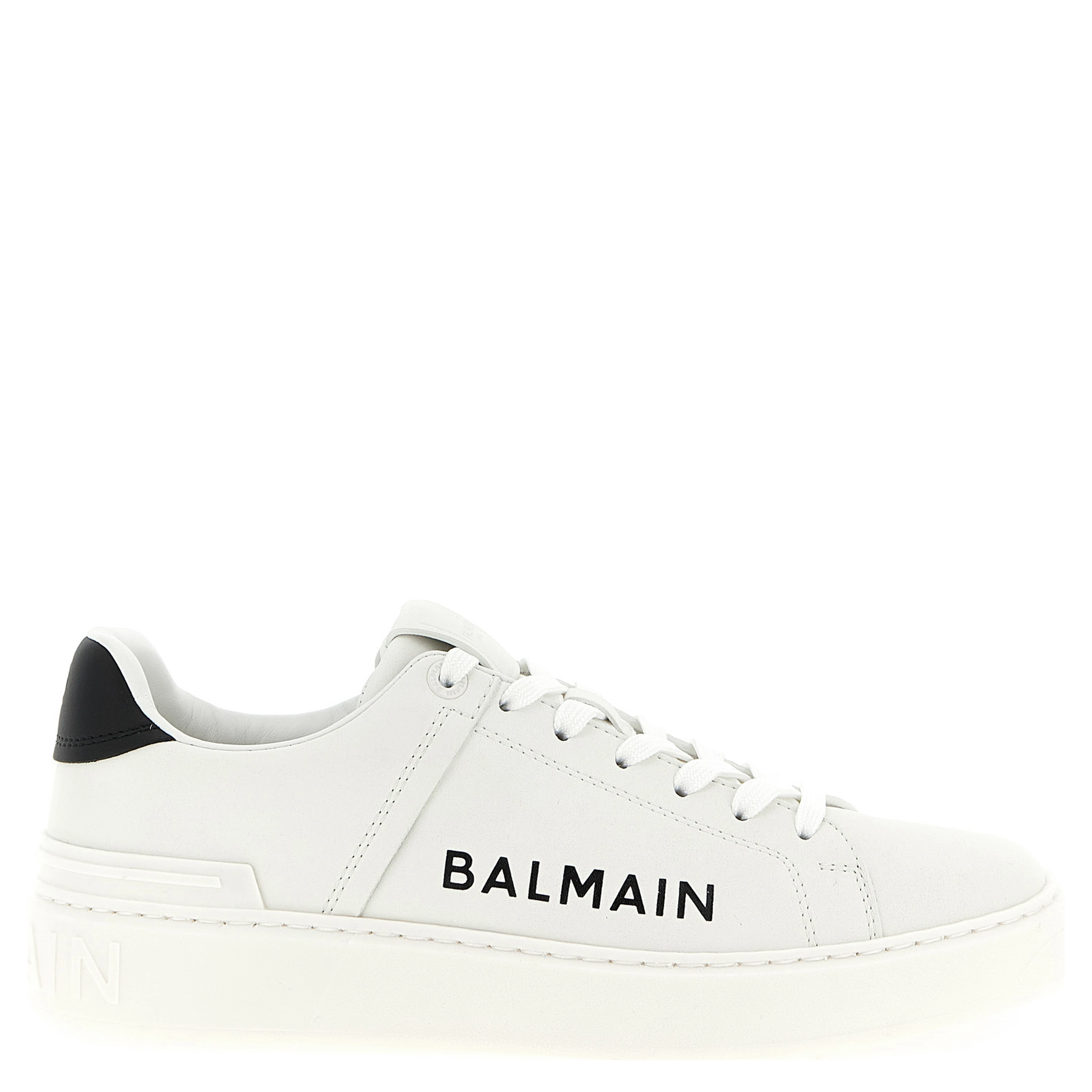 Bicolor Calfskin Low Top Sneakers