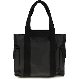 Black Polyamide Shoulder Bag