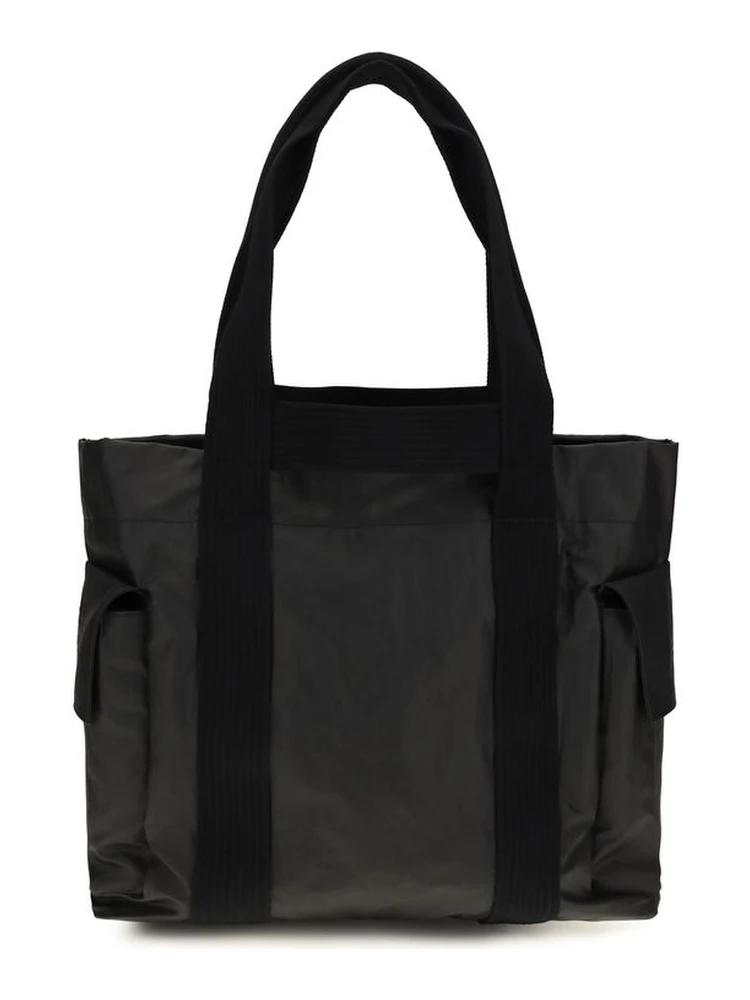 Black Polyamide Shoulder Bag