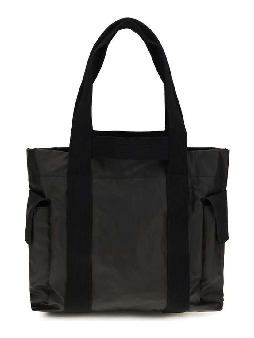 Black Polyamide Shoulder Bag