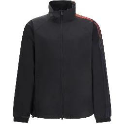 Black Polyamide Sweatshirt