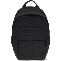 Black Polyamide Backpack