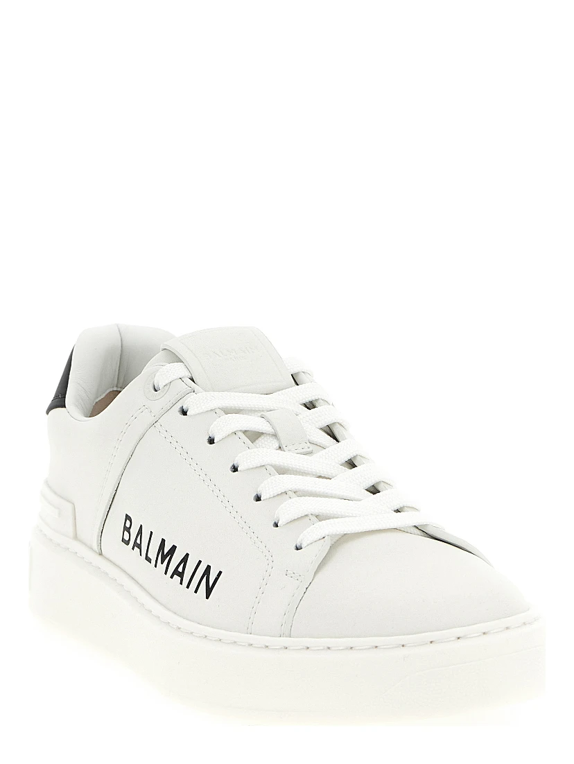 Bicolor Calfskin Low Top Sneakers