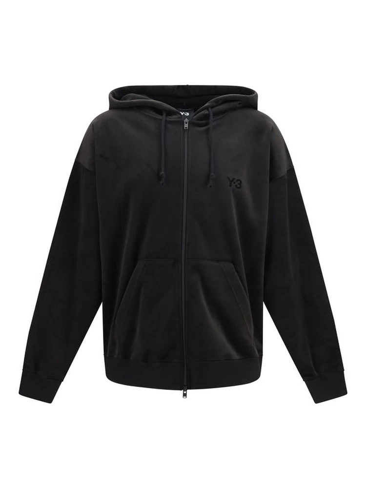 Black Polyester Sweatshirt
