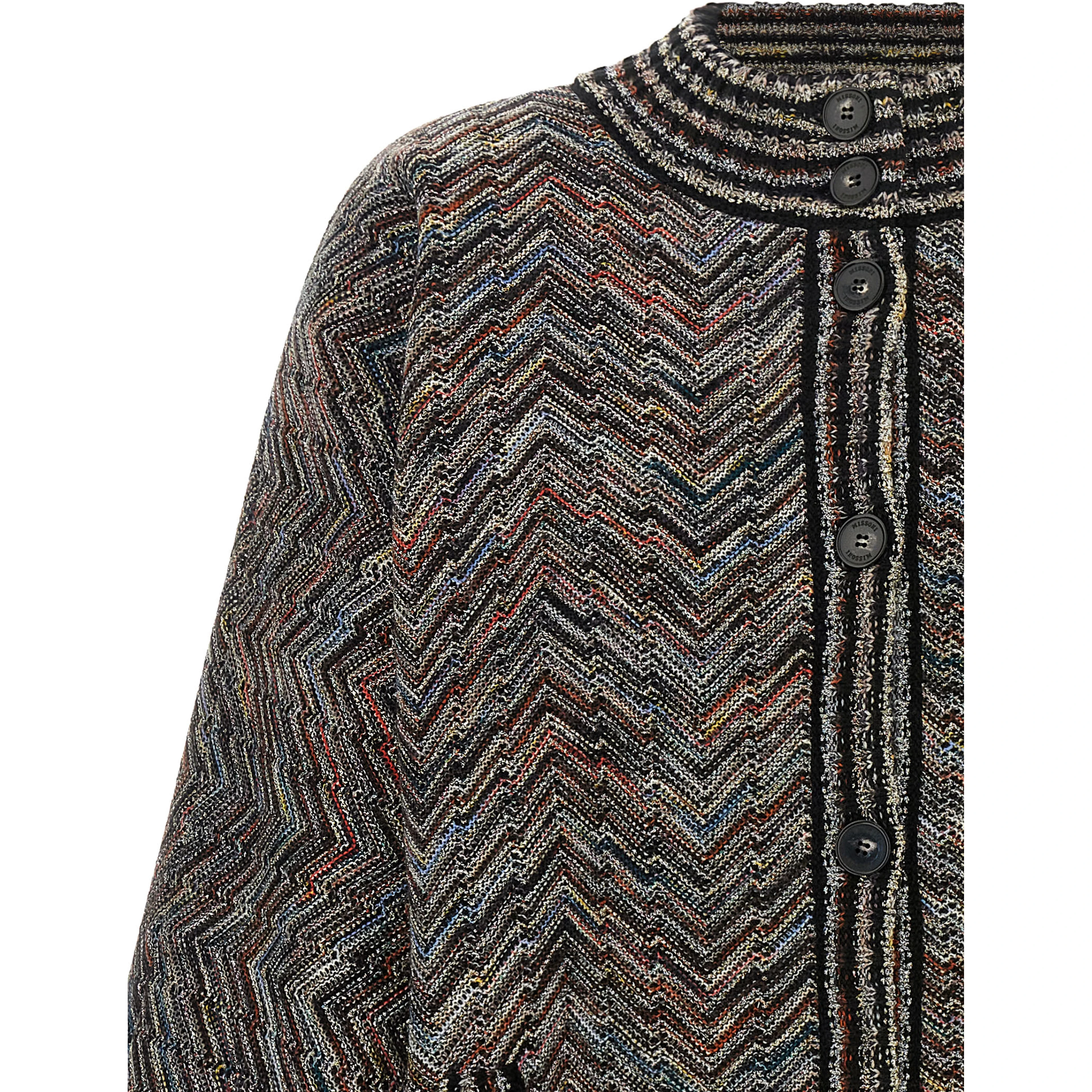 Multicolor Wool Bomber