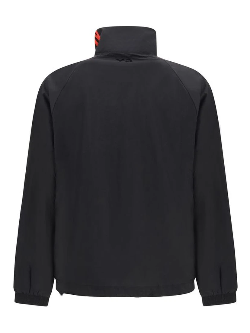 Black Polyamide Sweatshirt