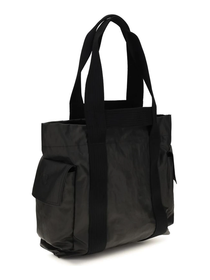 Black Polyamide Shoulder Bag