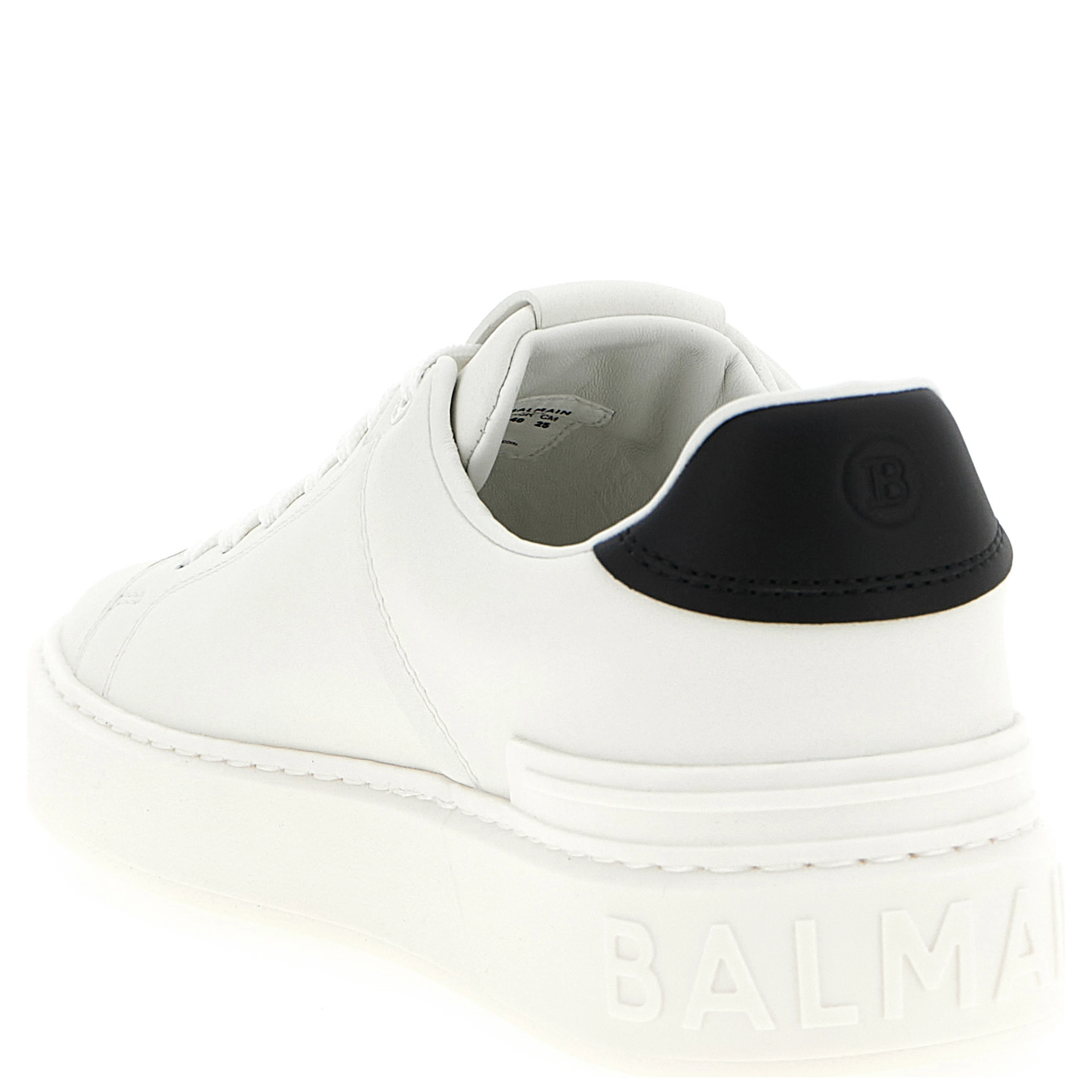 Bicolor Calfskin Low Top Sneakers