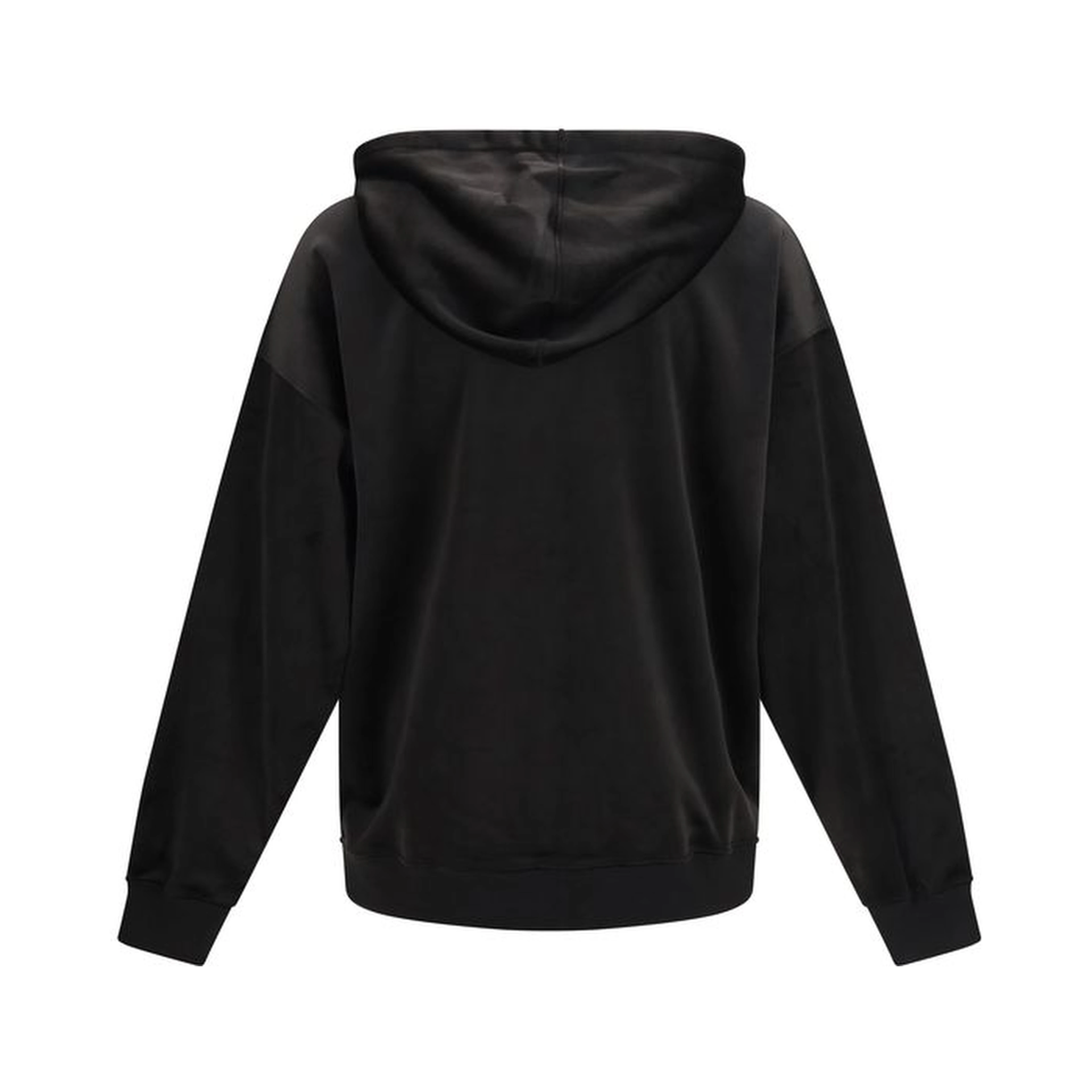 Black Polyester Sweatshirt