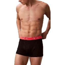 Black Cotton Boxers