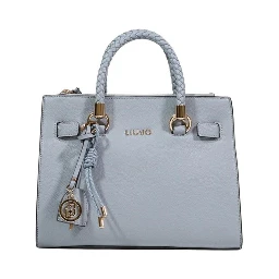 Blue Polyethylene Handbag