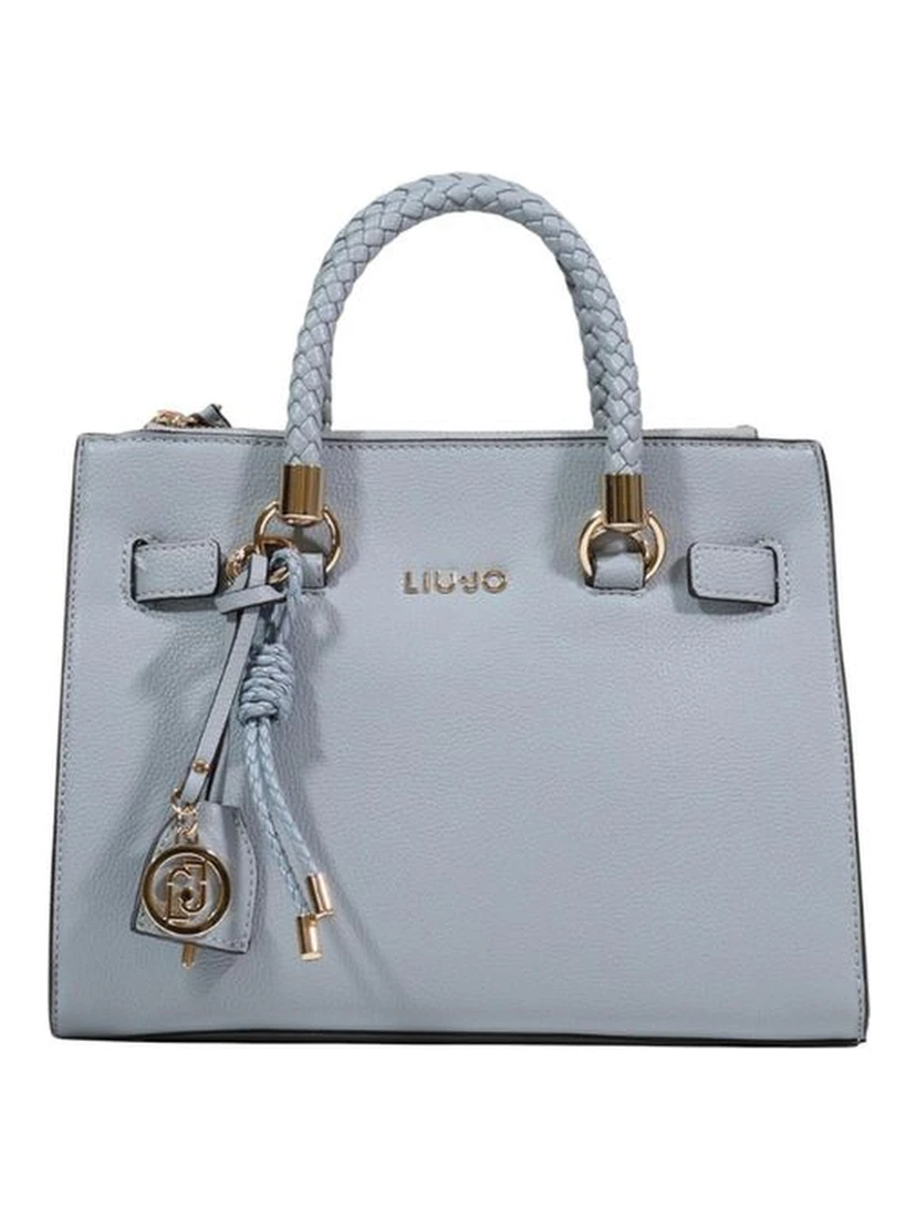 Blue Polyethylene Handbag